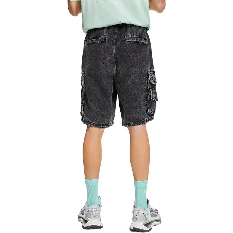 LiNing Vital Series Denim Shorts Men's-3