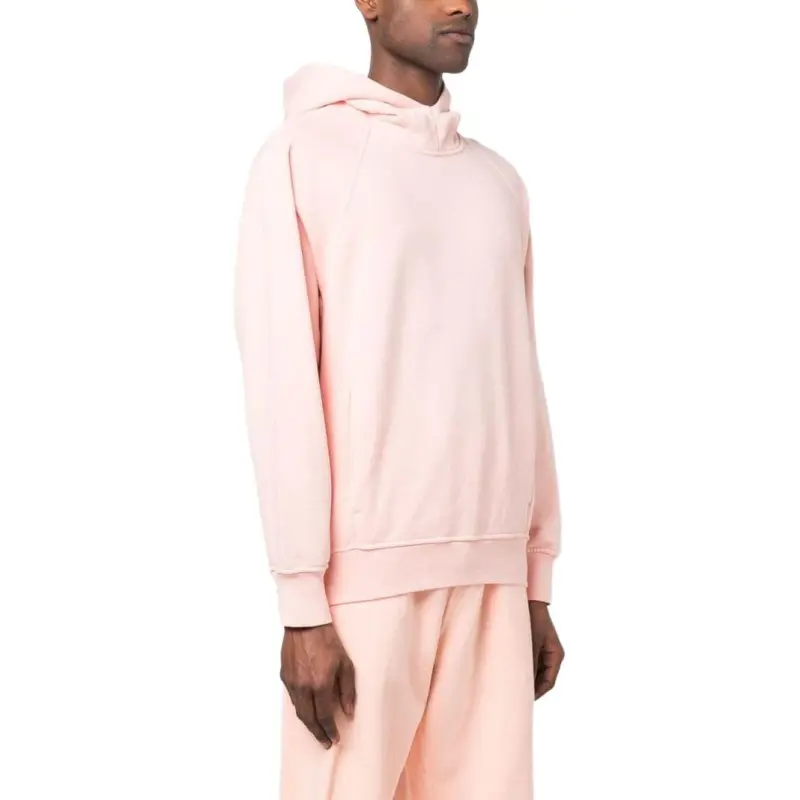 STONE ISLAND Shadow Project Compass-patch Hoodie Pink-2