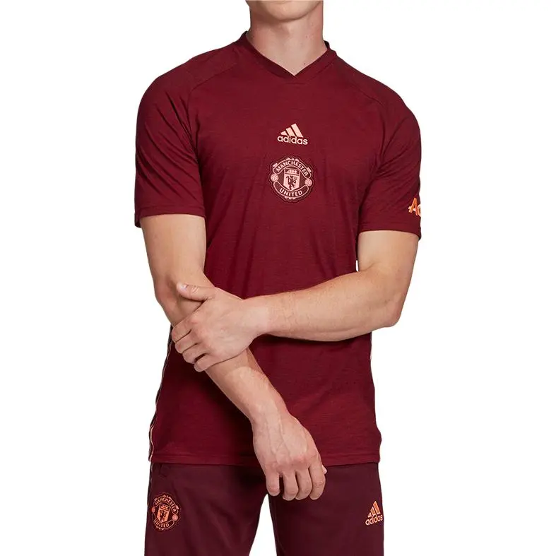 Adidas Manchester Soccer Jersey Men's Red-2