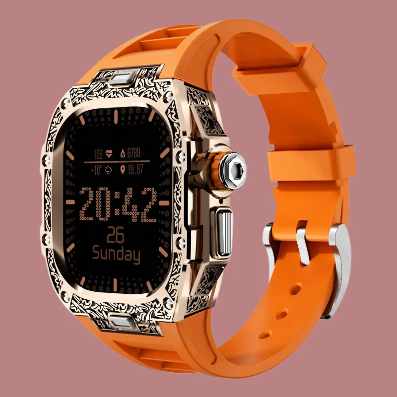 MSSM Watch Band Apple Compatibility Silicone Material-10