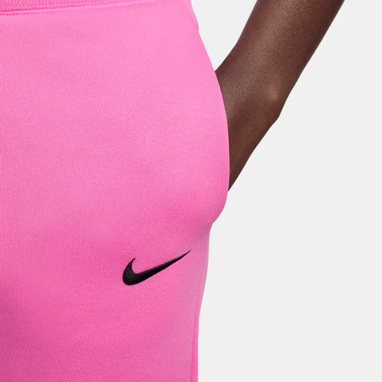 Nike Sportswear Phoenix Fleece Knitted Sports Pants Women's Pink-4