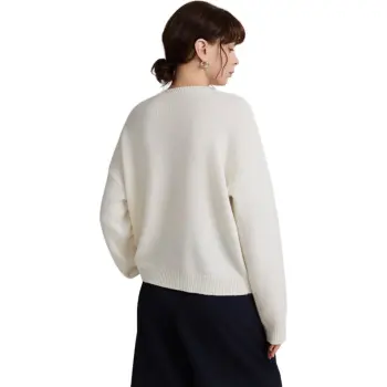 ELLE Sweaters Women's Ecru