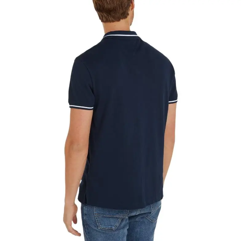Tommy Hilfiger Polo Shirt Men's Marine Blue-2