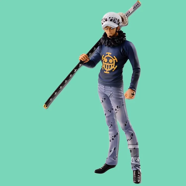 BANPRESTO Trafalgar D. Water Law Glass Factory Ichiban Kuji One Piece Worst Age Arc Trafalgar Luffy Scale Figures-3