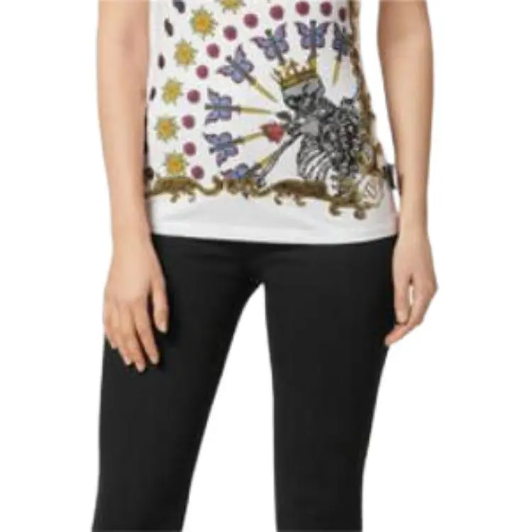 PHILIPP PLEIN Sexy Pure Skeleton T shirt-4