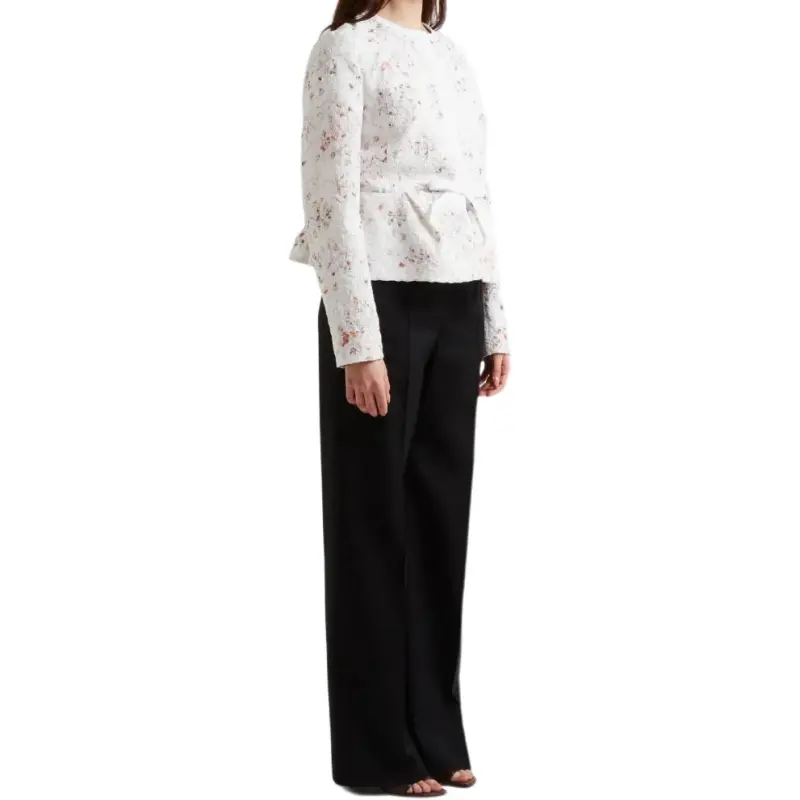 Giambattista Vall Floral print Silk Jacket-4