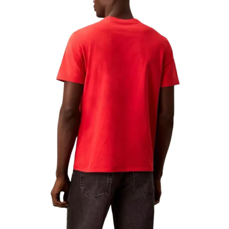 CALVIN KLEIN T Shirt Men's Orange-2