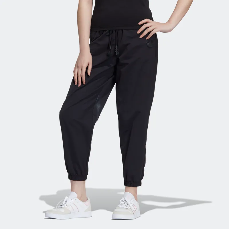 Adidas Originals ADICOLOR TRACK Knitted Sports Pants Women's Black-3