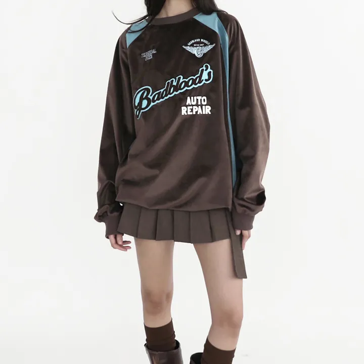 BADBLOOD FW23 Sweatshirt Unisex Turquoise-2
