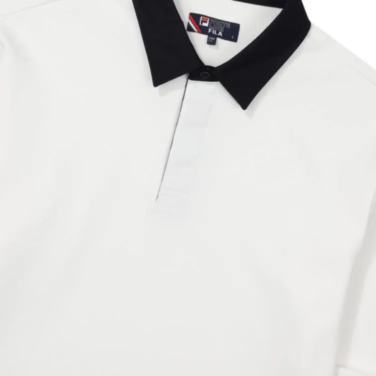 FILA Polo Shirts Unisex White-3