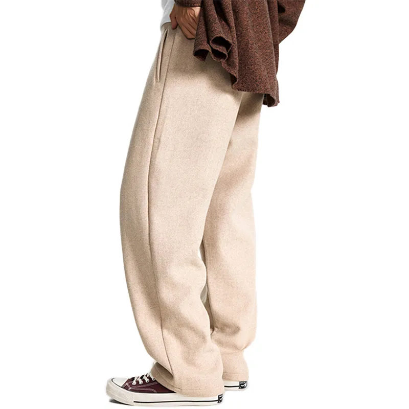 GTRG Casual Pants Unisex Apricot-1