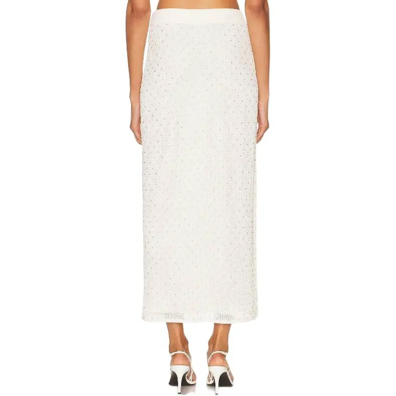 A.L.C. Casual Long Skirt Women's White-1
