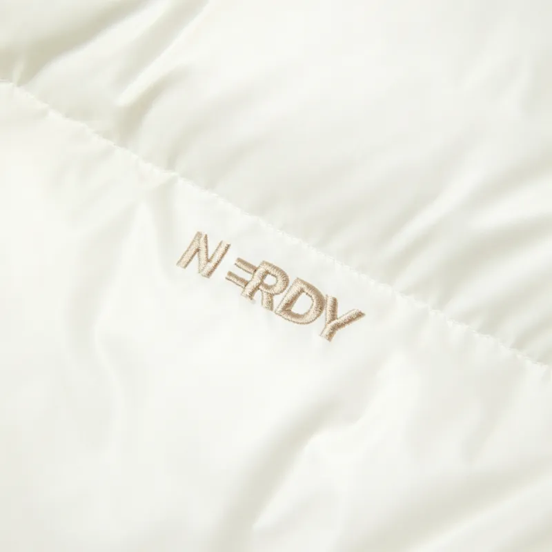 NERDY FW24 Down Jacket Women's Ivory-1