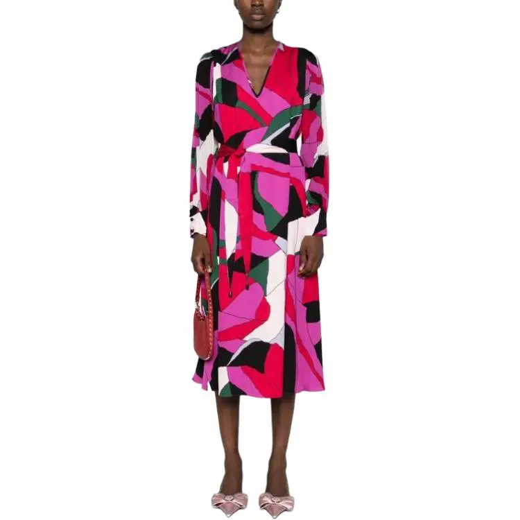 DVF Diane Von Furstenberg Abel All Over Printed Midi Dress-1