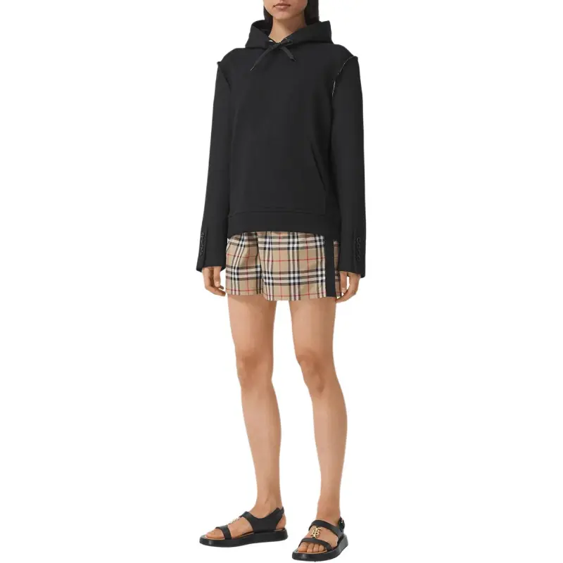 Burberry Casual Shorts Women's Khaki-2