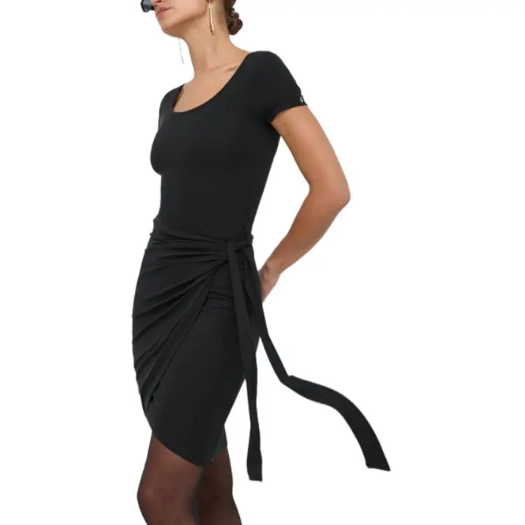 GUESS Short-Sleeved Dresses Women's Black-3