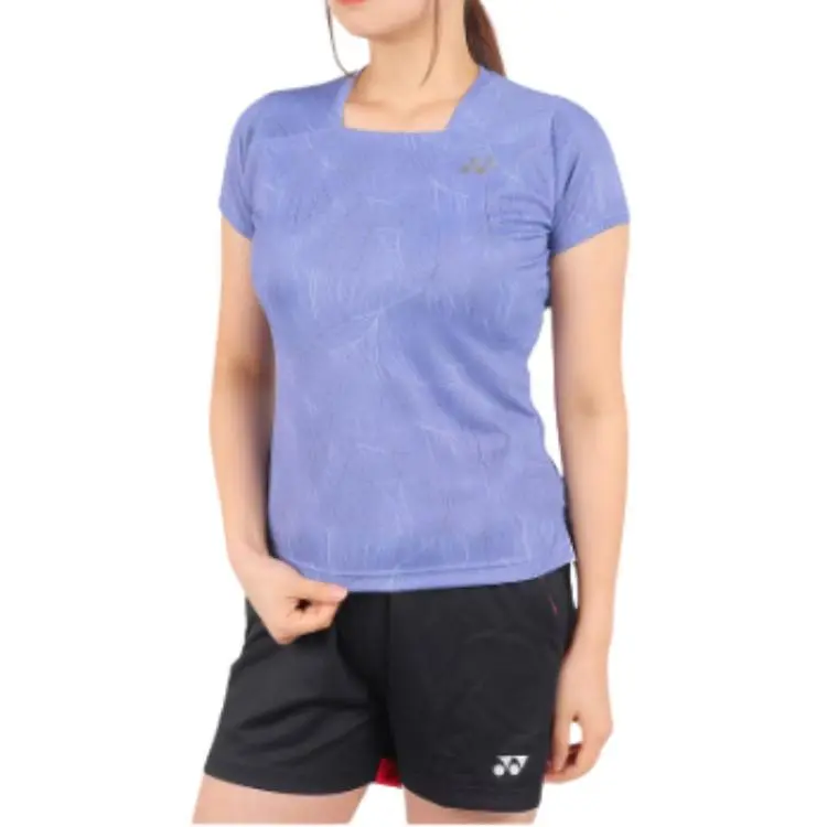 YONEX T-Shirt Women's Lilac Grey-2