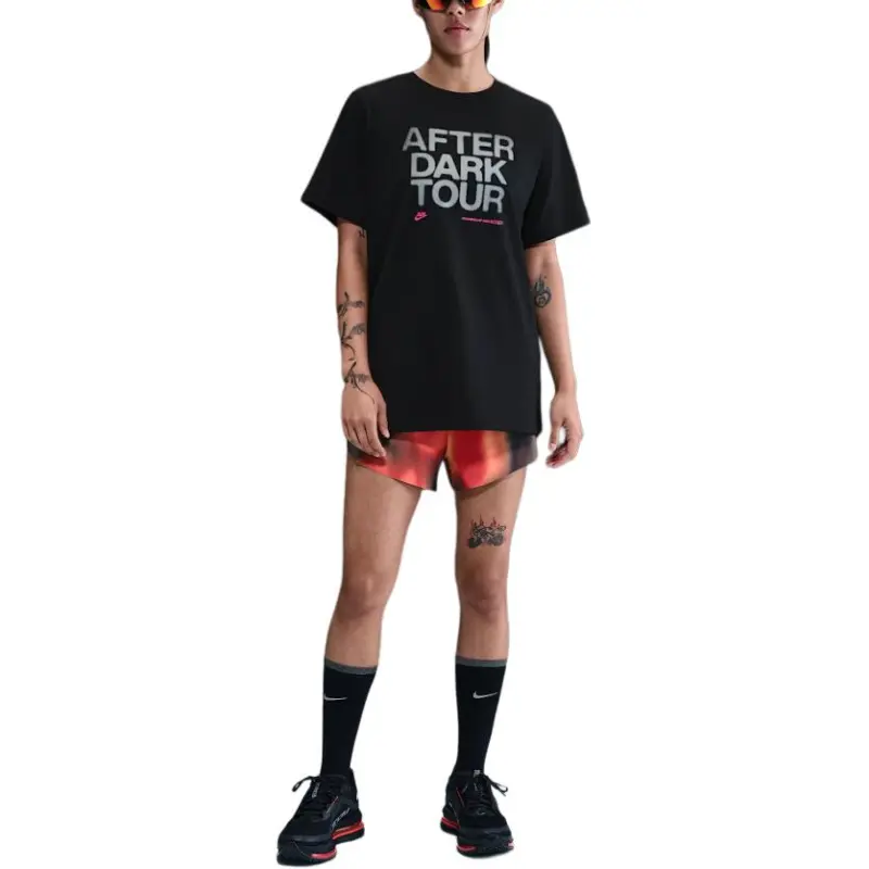 Nike After Dark Tour Women's Loose Short Sleeve T Shirt-1