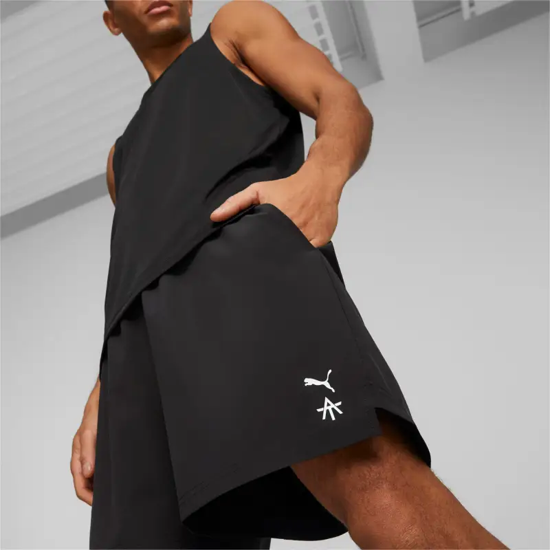 PUMA x ALEX TOUSSAINT Sports Shorts Men's Black-5