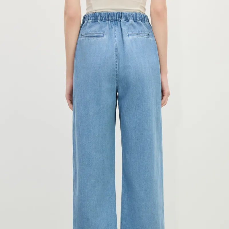 FANSILANEN Jeans Women's Washed Blue-1