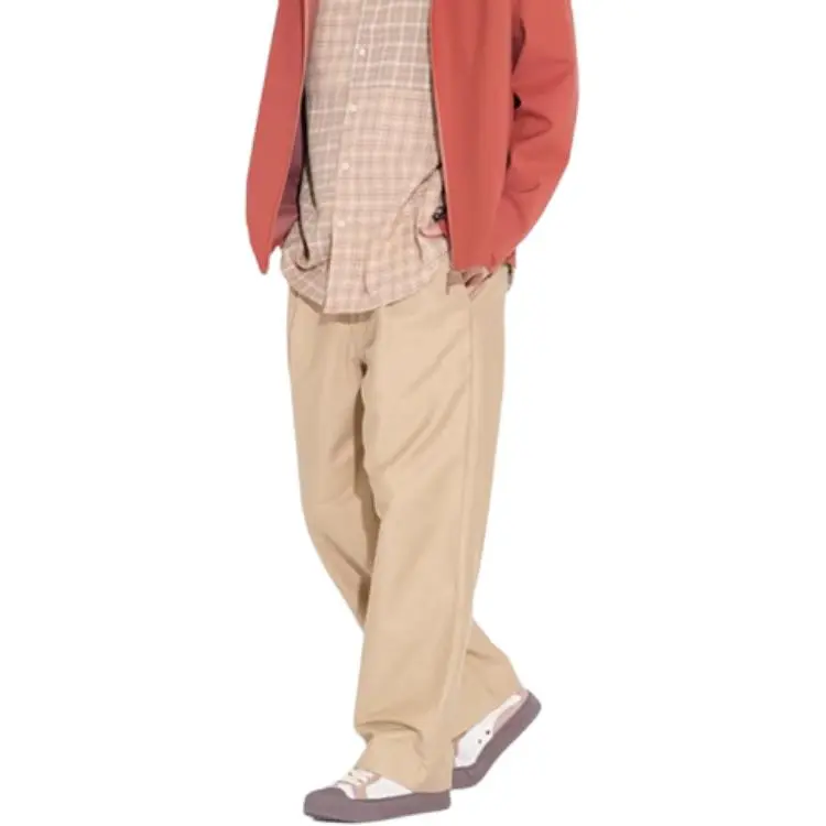 Jw Anderson X UNIQLO JWANDERSON Co brand Casual Pants Men 32 Dark Beige-2