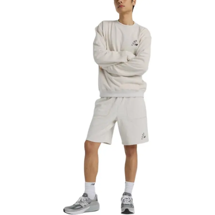 New Balance Shohei Ohtani SS25 Sweatshirt Men's White-3