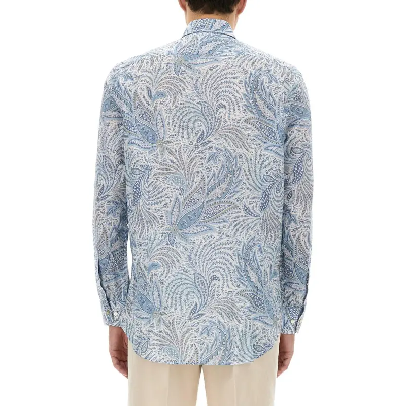 ETRO Paisley Printed Long Sleeved Shirt-1