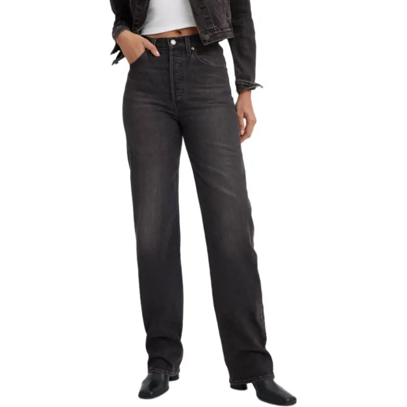 Levis Jeans Women's Black-1