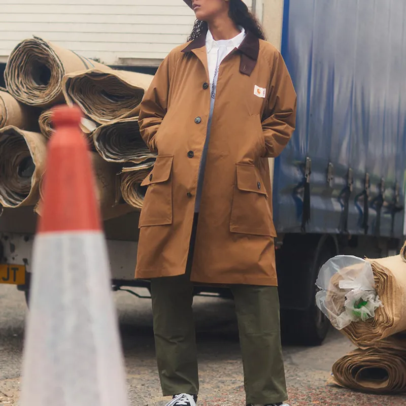 Mackintosh X Carhartt WIP MACKINTOSH X END. Collaboration Coats Unisex Brown-1