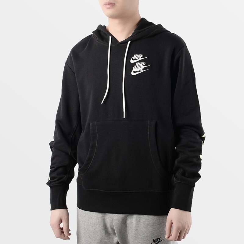 nike freak hoodie black
