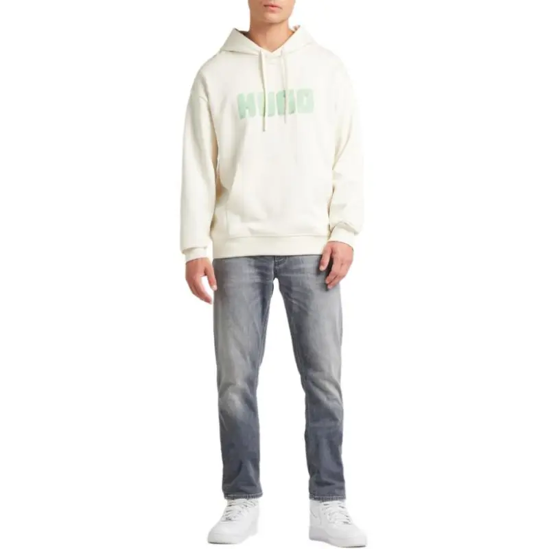 HUGO BOSS Logo print Cotton Hoodie-2
