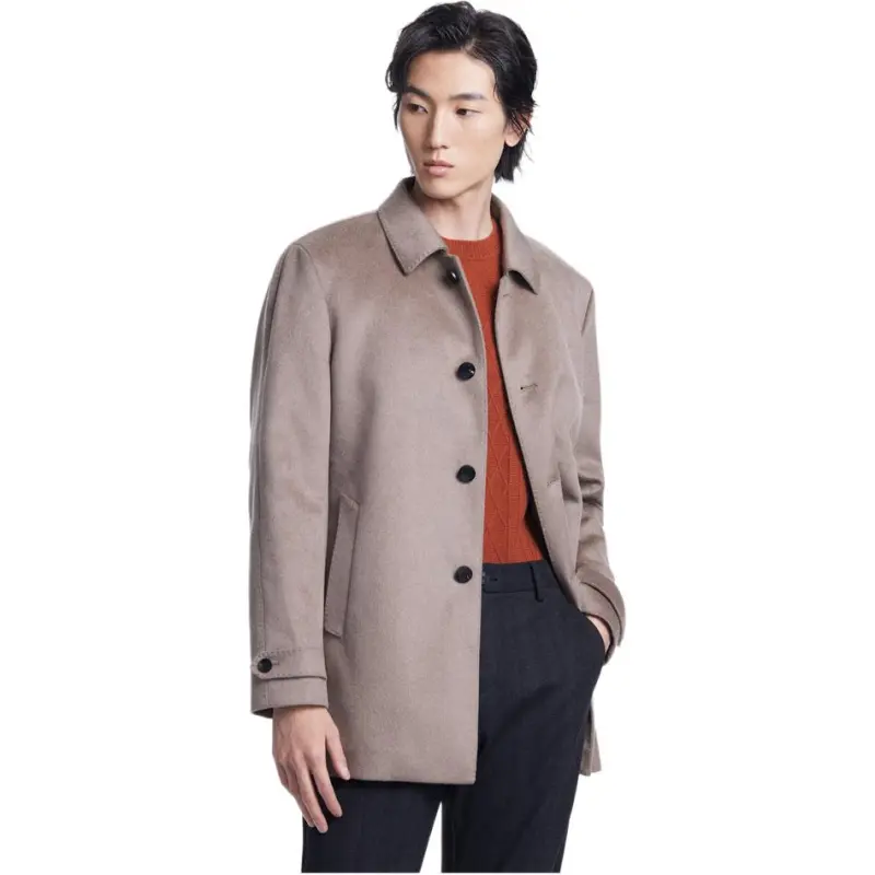 K BOXING Coats Men's Red Coffee-1