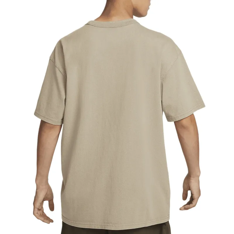 Nike T Shirts Men Brown-1