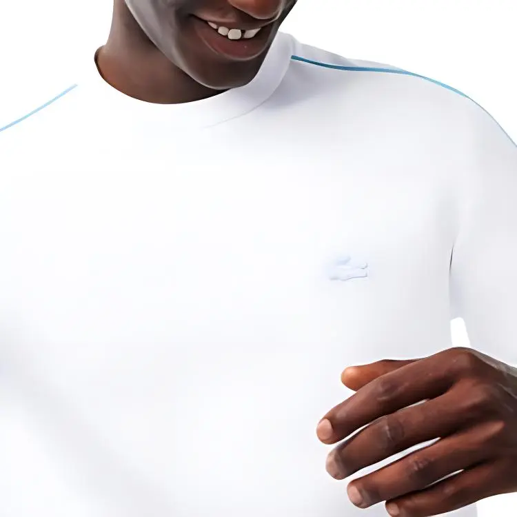 LACOSTE Sweatshirts Men White-4