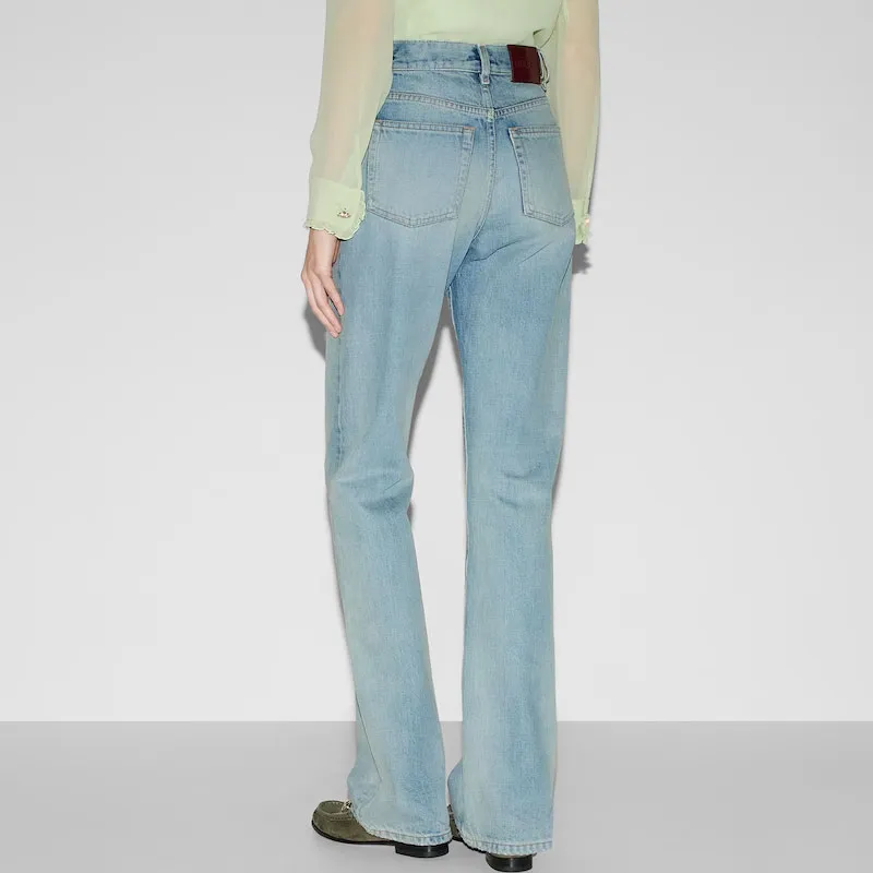 GUCCI Jeans Women's Blue-3