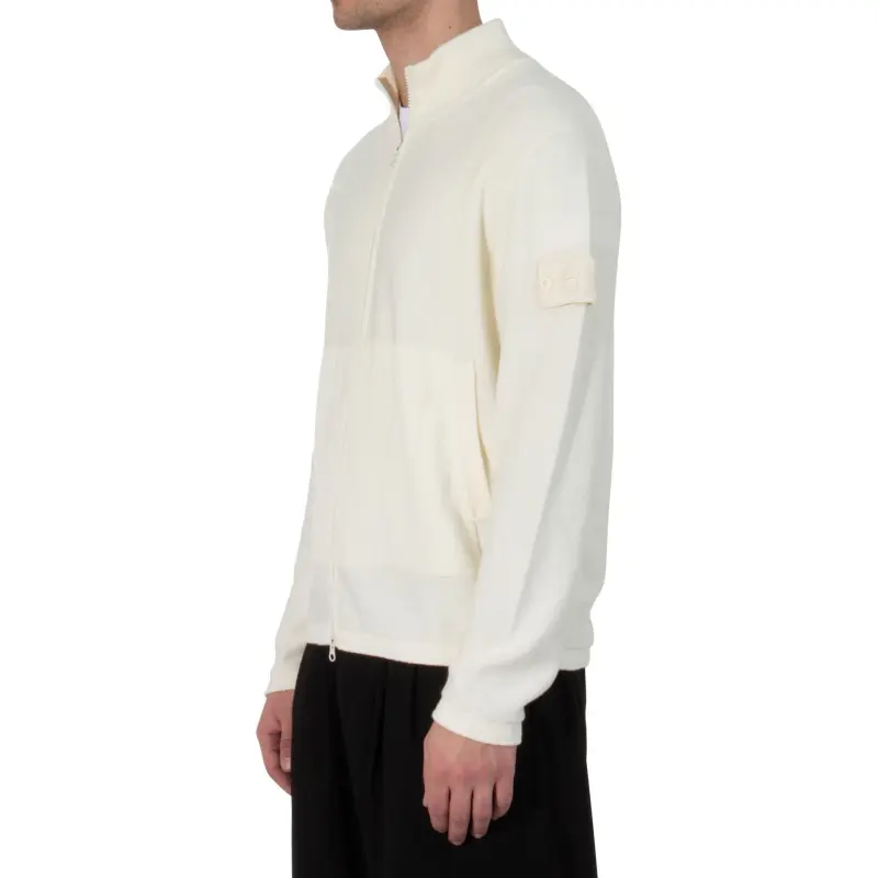 STONE ISLAND Compass motif Zip up Cardigan-3