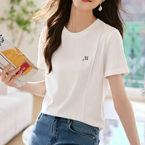 Mo Han Yi Mei T Shirt Women's Natural White