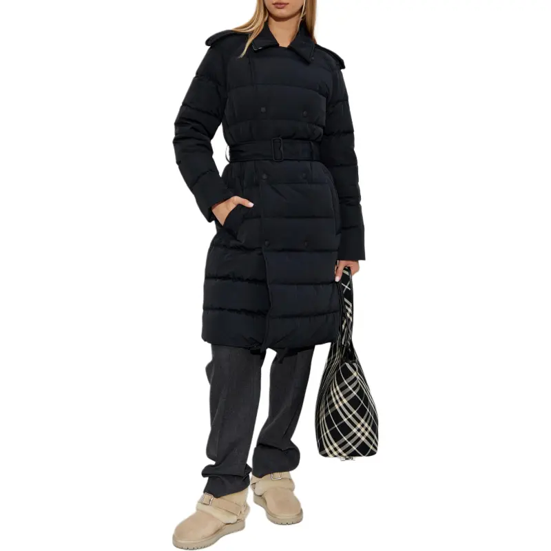 Burberry Belted Waist Down Coat-4