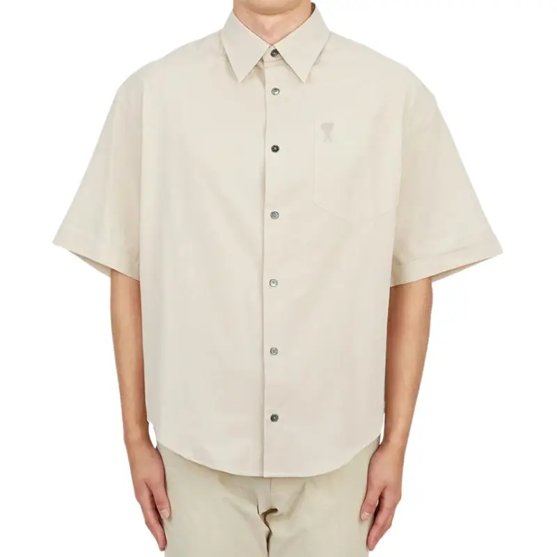 AMIPARIS Paris Ami De Coeur Short Sleeved Shirt-3