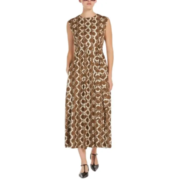 MaxMara Sleeveless Dress Women's Multicolor-2