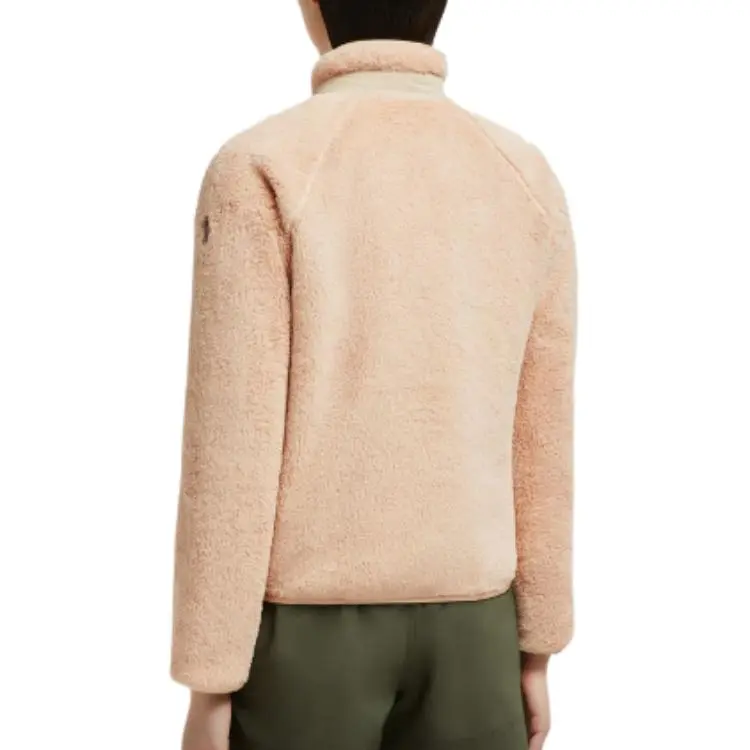 Moncler Grenoble SS25 Velvet feel Coat Women's Pink-2