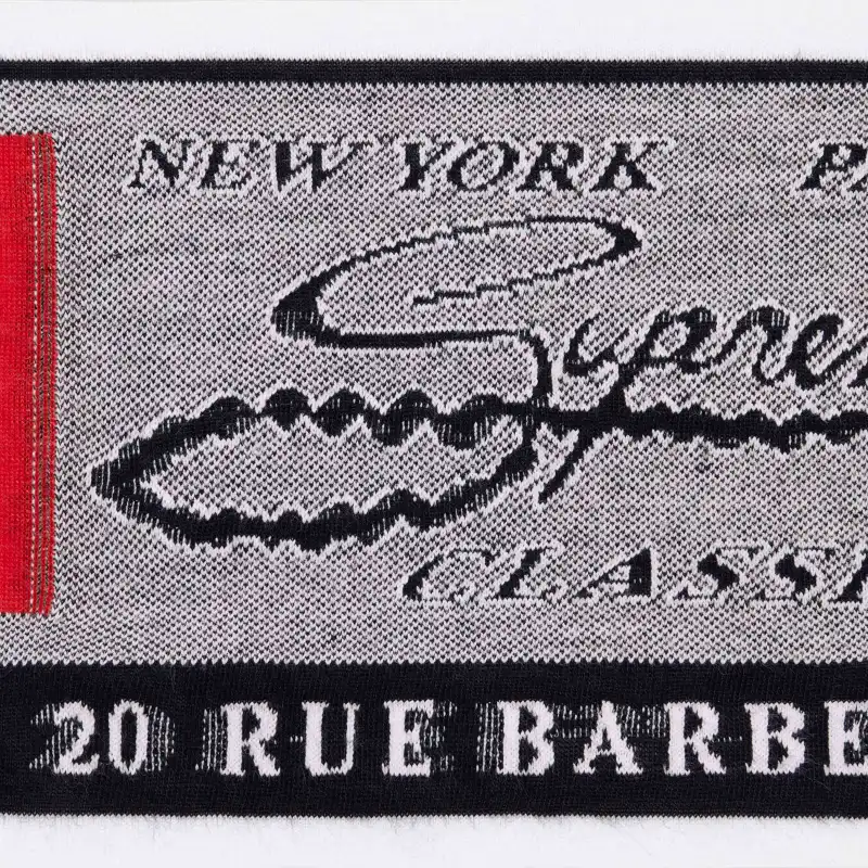 Supreme Intarsia Label S/S Top-3