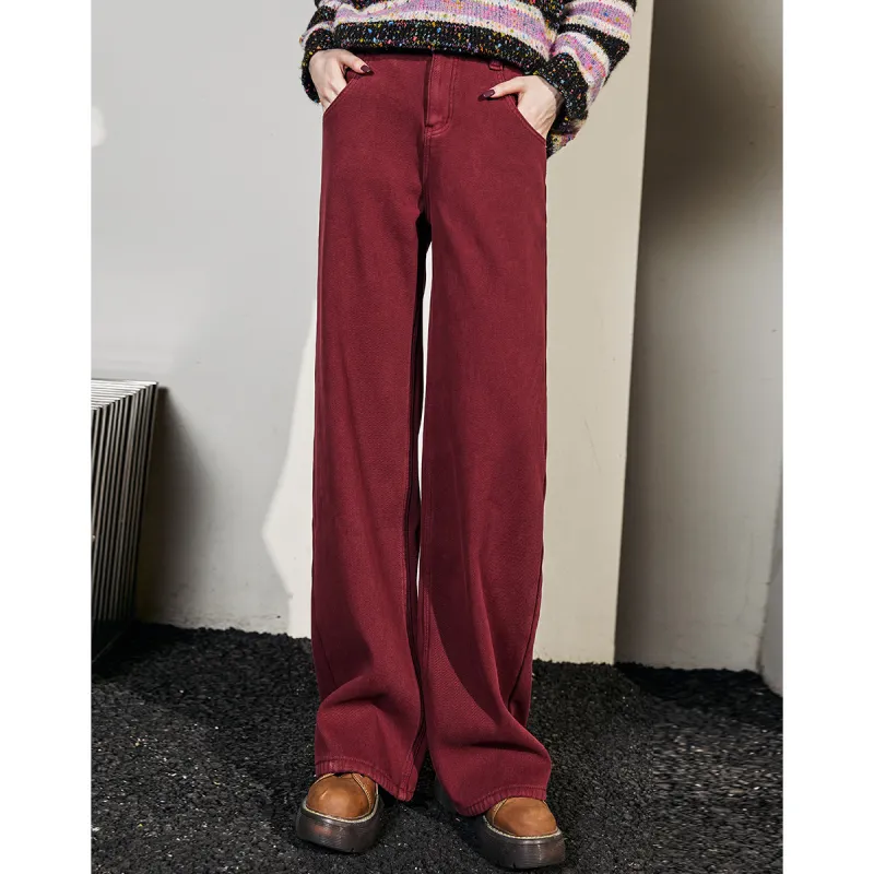 A02 Jeans Women's Fuchsia-4