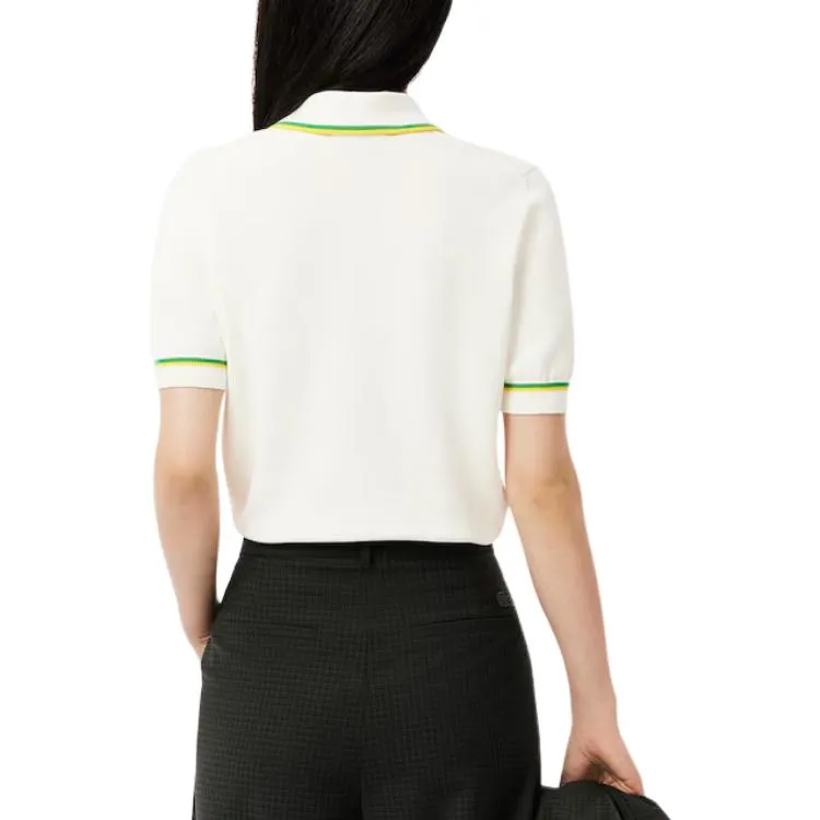 LACOSTE Polo Shirt Women's White-2