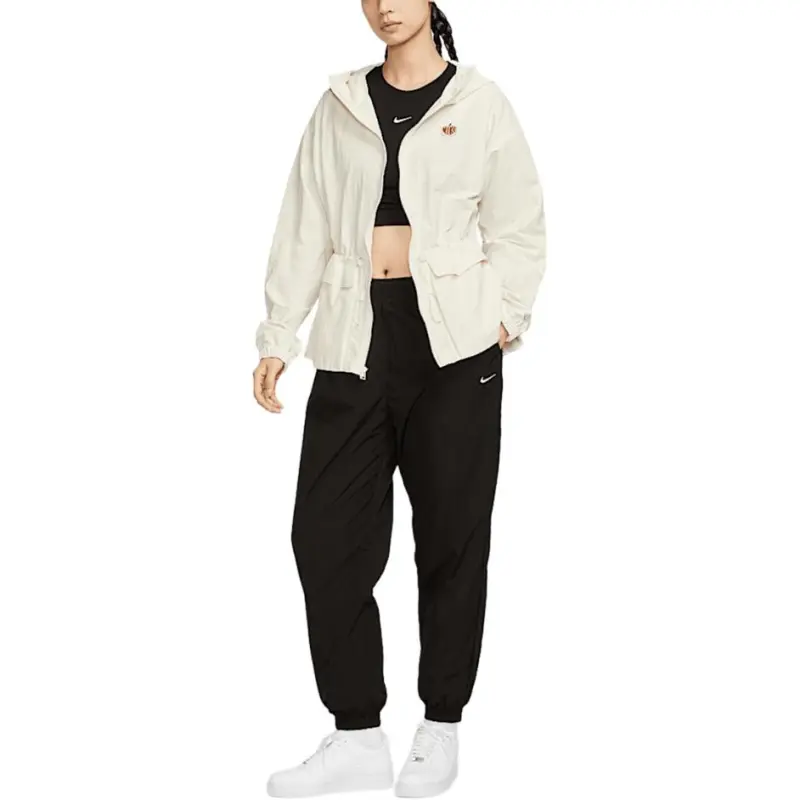 Nike Sportswear AS W NSW TREND WVN JKT GCEL Jackets Coats Women's White-2