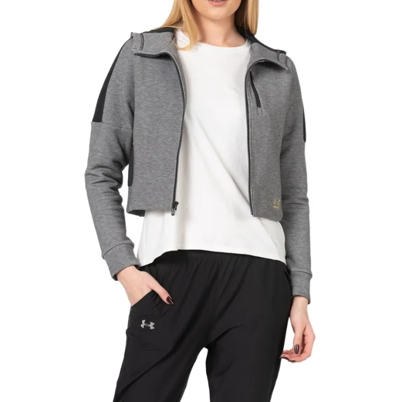 Under Armour Cropped Coats Women's Gray-2