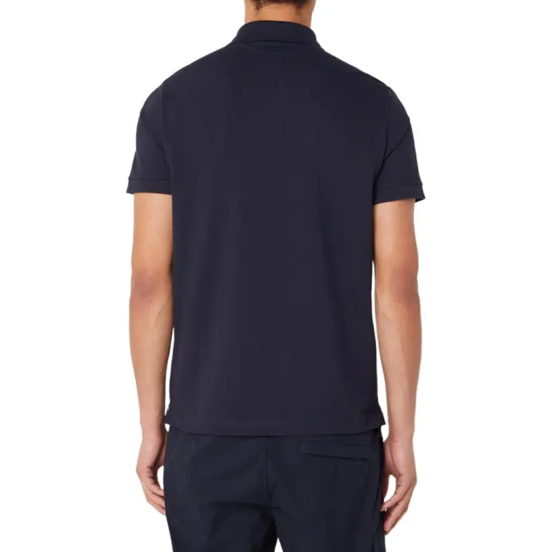STONE ISLAND Compass Patch Short Sleeved Polo Shirt-4