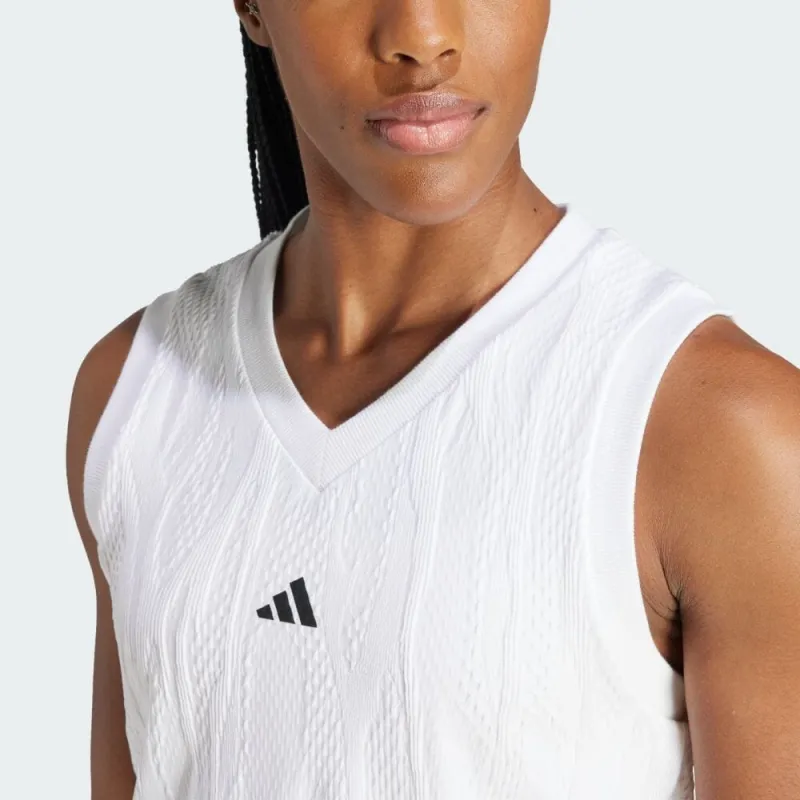 Adidas Free Shipping With AdiClub Tennis Pro Aeroready Crop Top-5
