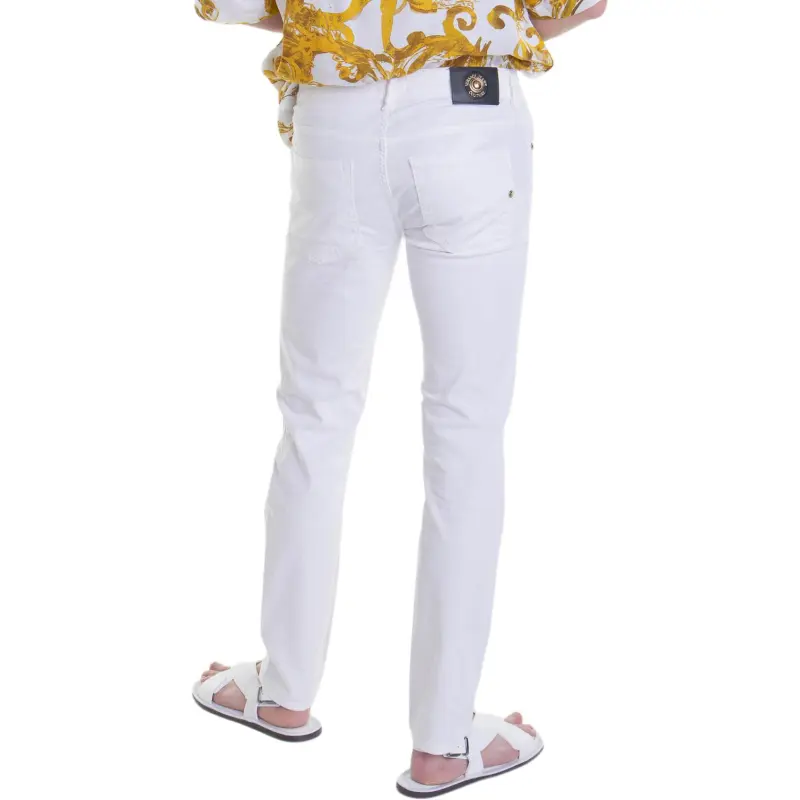 VERSACE JEANS COUTURE Jeans Men's White-4