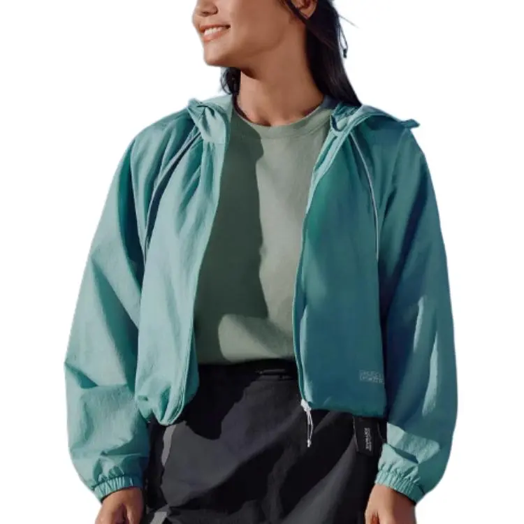 Skechers Jacket Women's Light Blue Teal/05KG-1